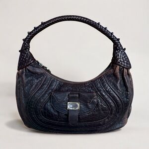 Fendi Spy Vintage Shoulder Hobo Bag
